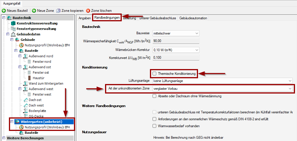 Zonenrandbedingungen